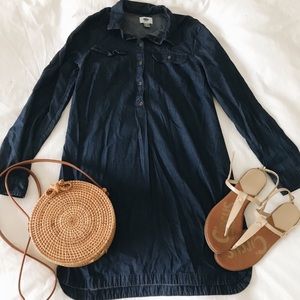 Old Navy Long sleeve Denim Dress